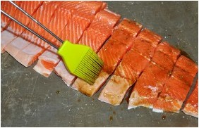 (запеченная, форель, картошкой) Запеченная форель с картошкой