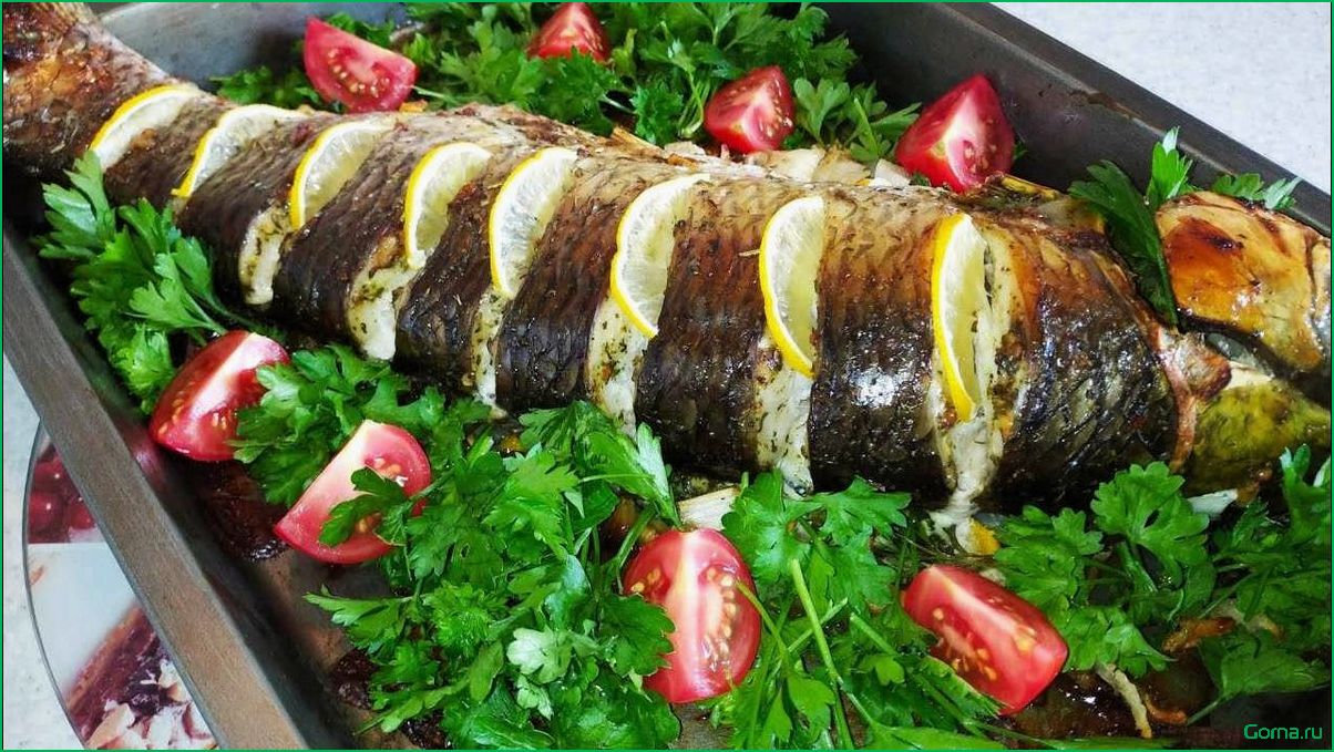 (блюда, рыбы, амур) Блюда из рыбы амур