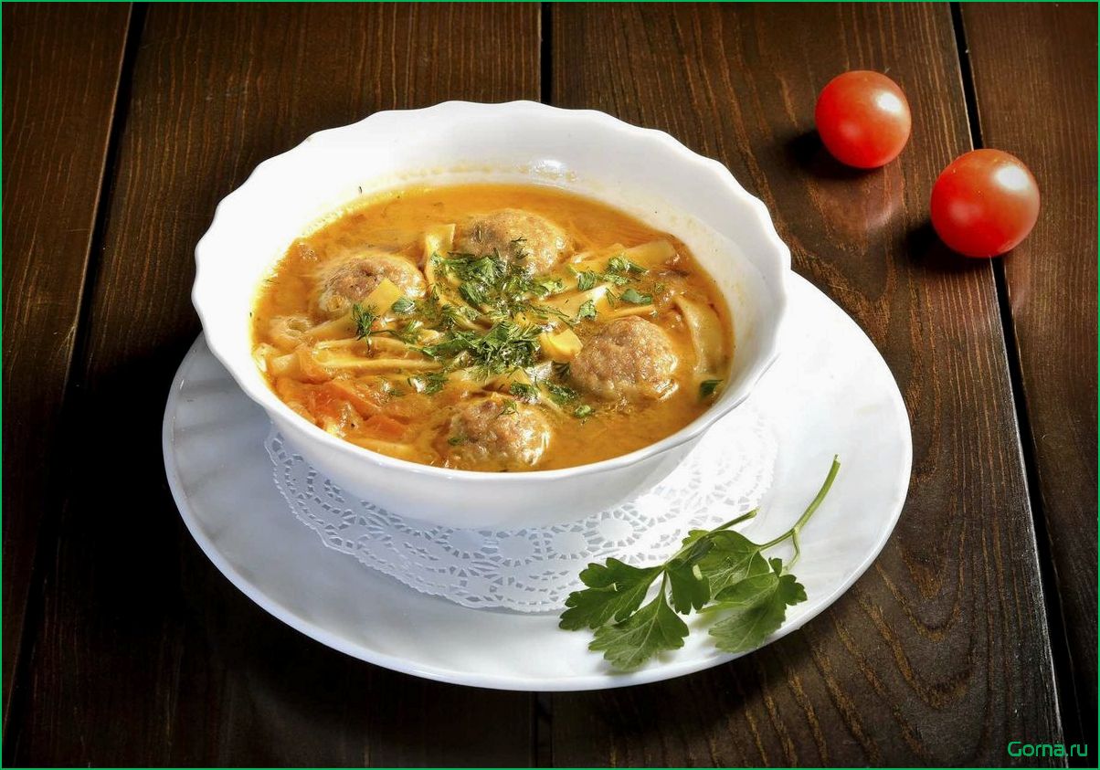 Приготовление вкусного и питательного супа из рыбного фарша