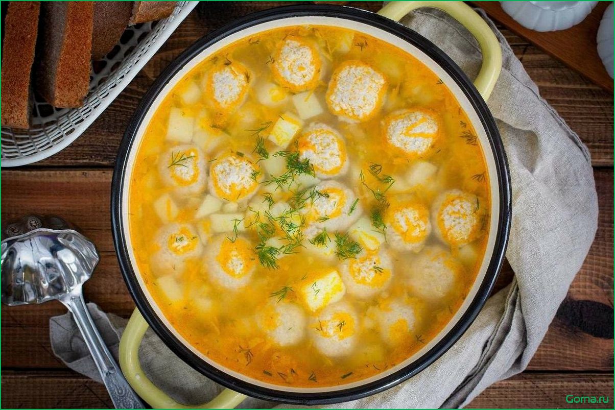 Приготовление вкусного и питательного супа из рыбного фарша