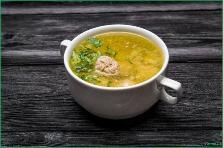 Приготовление вкусного и питательного супа из рыбного фарша