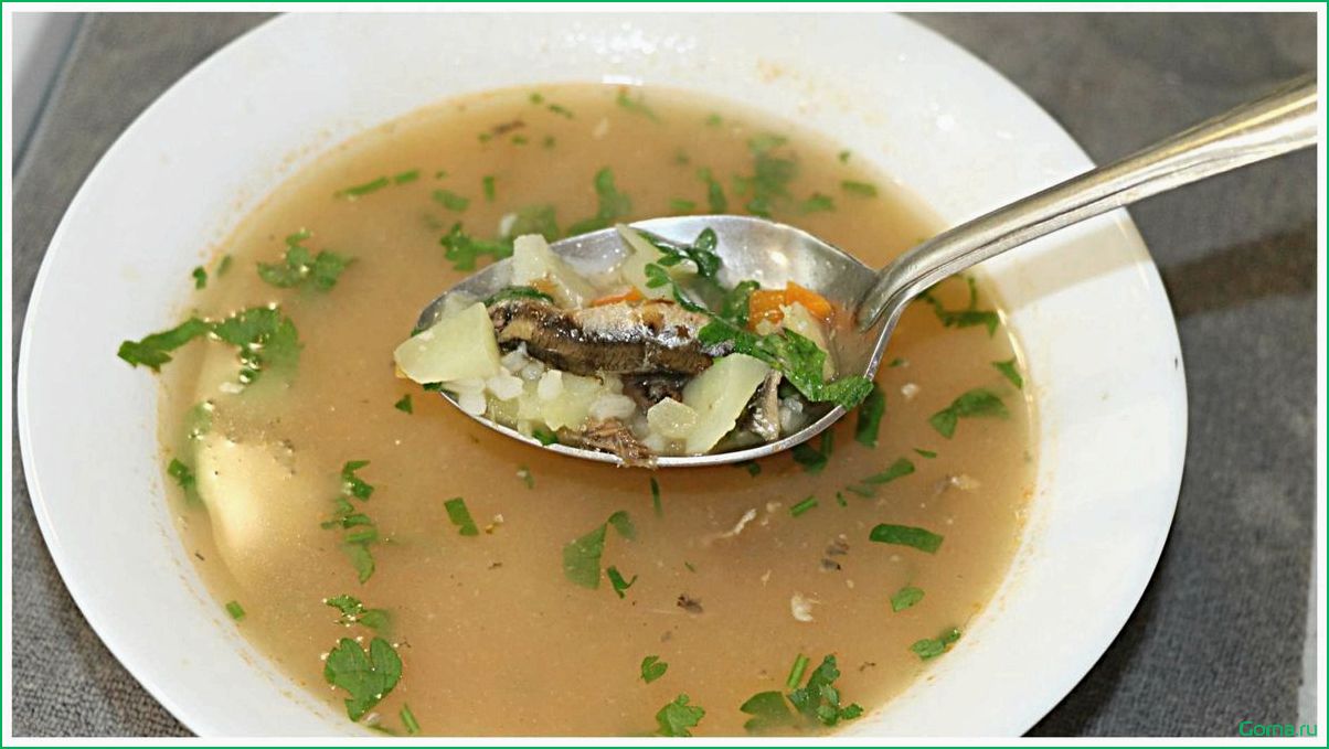 Рецепт рыбного супа с сырками