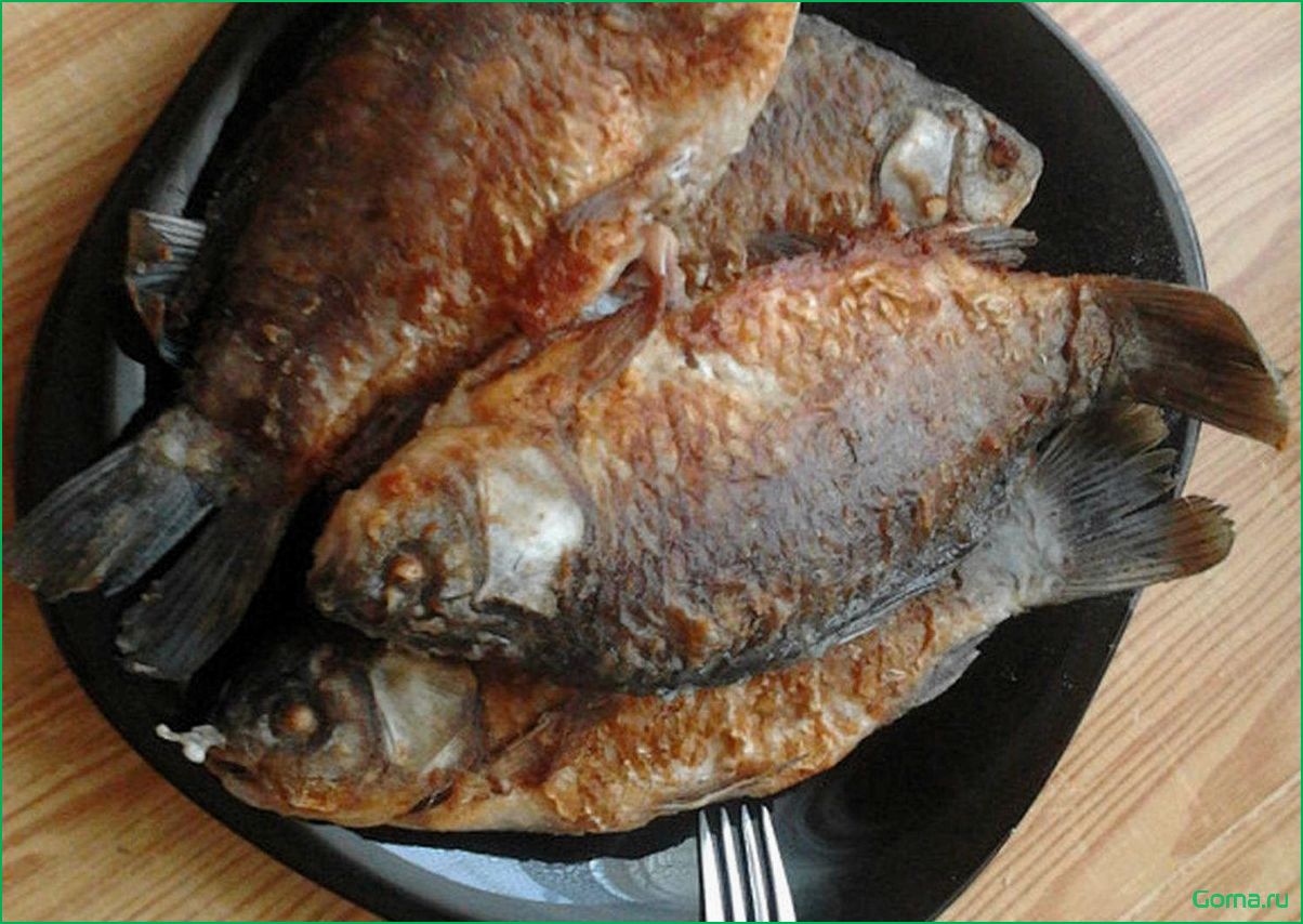 Блюда рыбы карася