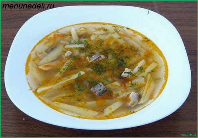 (рыбный, сельди) Рыбный суп из сельди