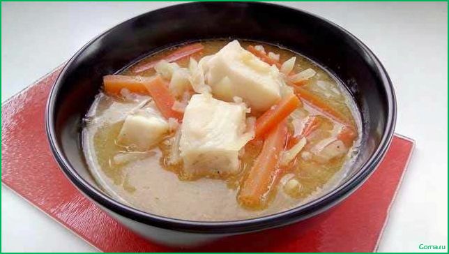 Рыбный суп с зубаткой