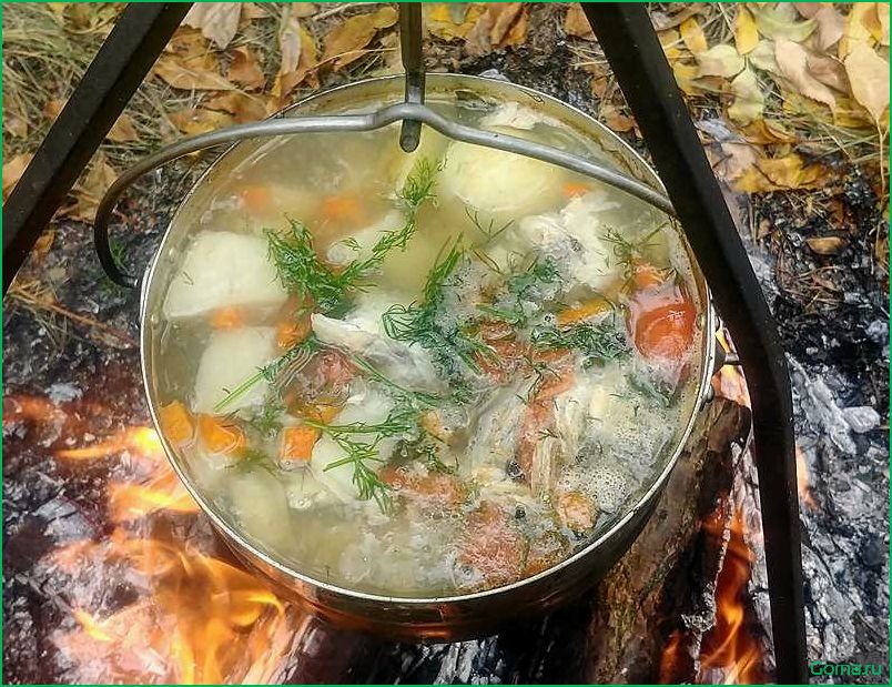 Уха на рыбной неделе