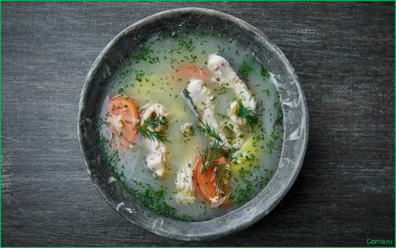 Вкусный рецепт рыбного супа с бататом для здорового питания