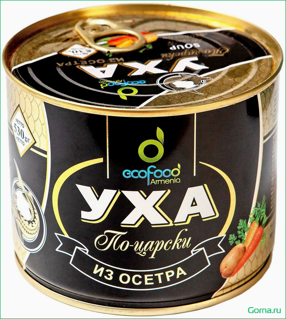 Рыбная уха из осетра