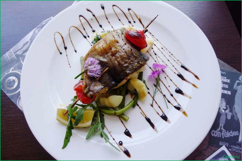 Вкусные блюда для подачи рыбы