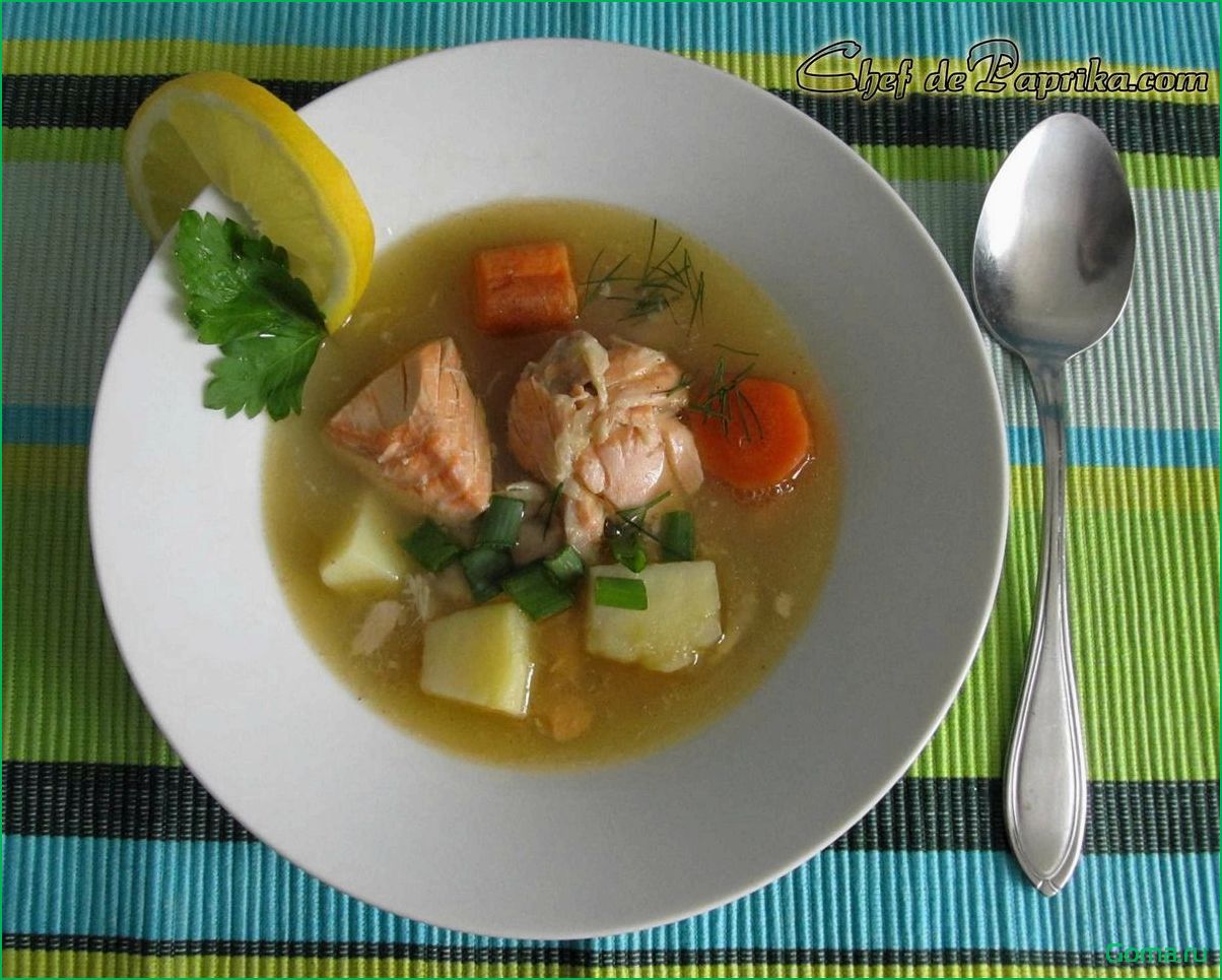 Рыбный суп для малыша: полезное и вкусное блюдо