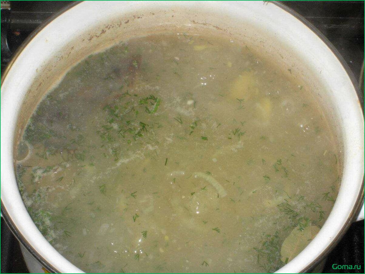Рыбный суп из леща
