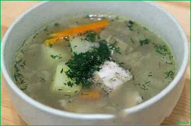 Рыбный суп из леща
