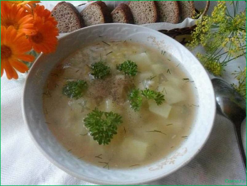 Рыбный суп из леща