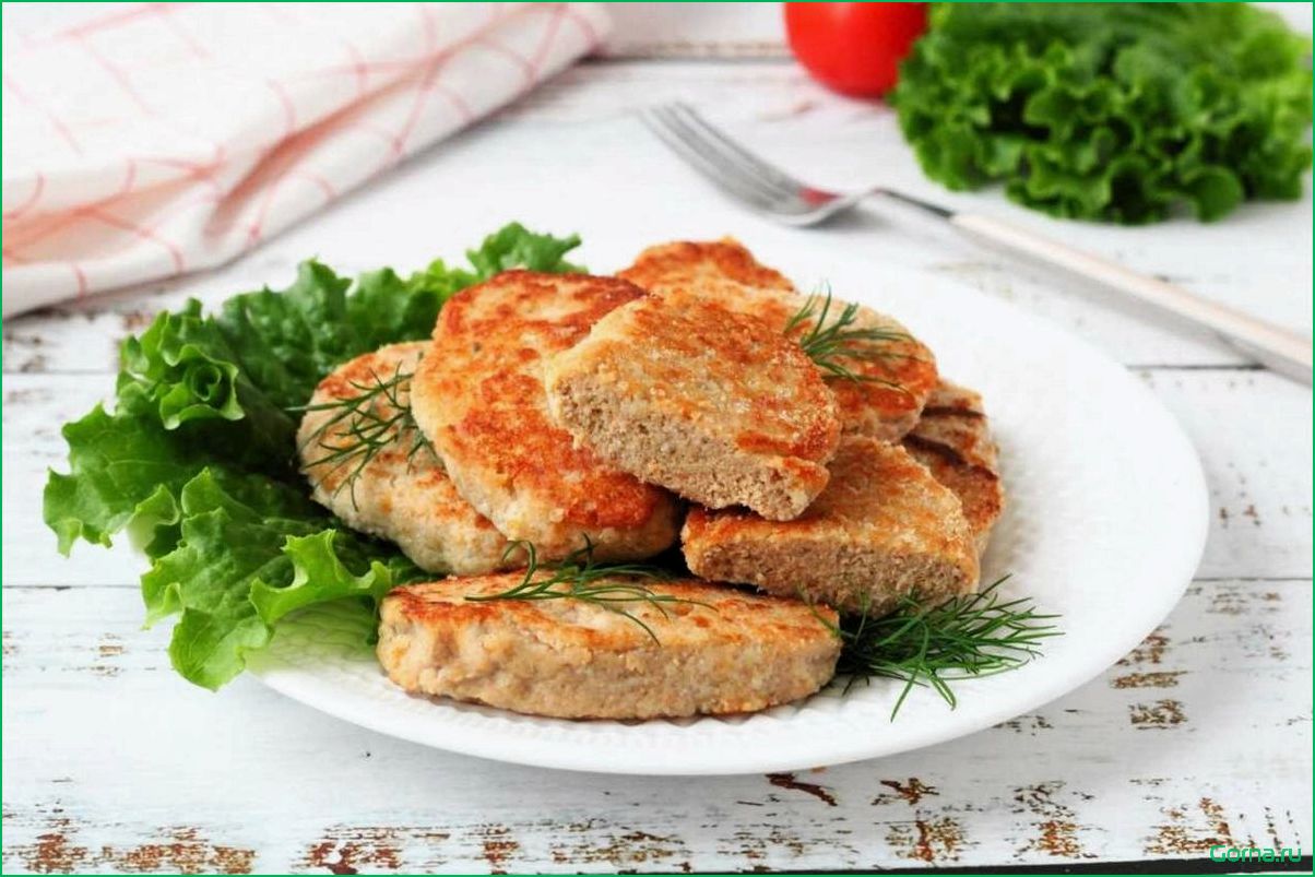 Рецепт приготовления рыбных котлет