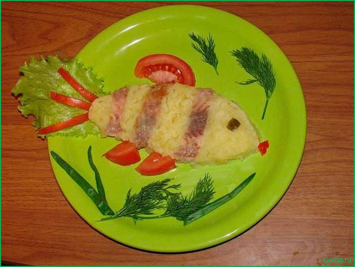 Детские блюда из рыбы
