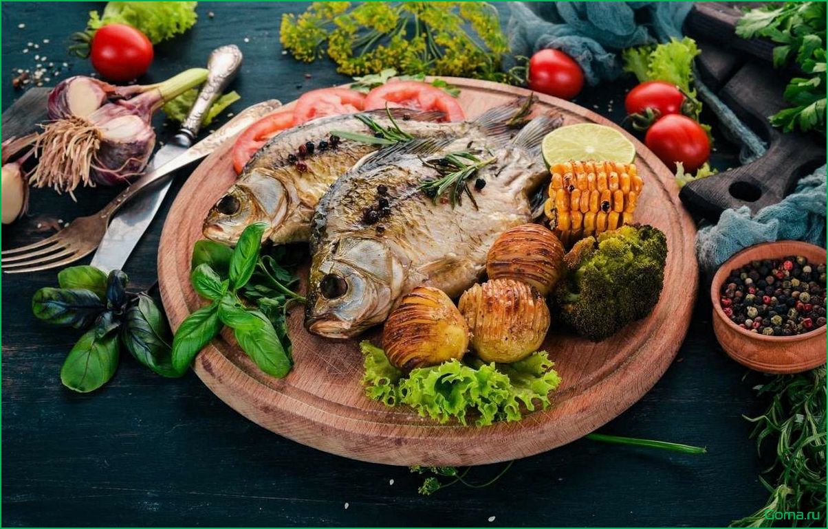 (вкусные, блюда, свежей, рыбы) Вкусные блюда из свежей рыбы