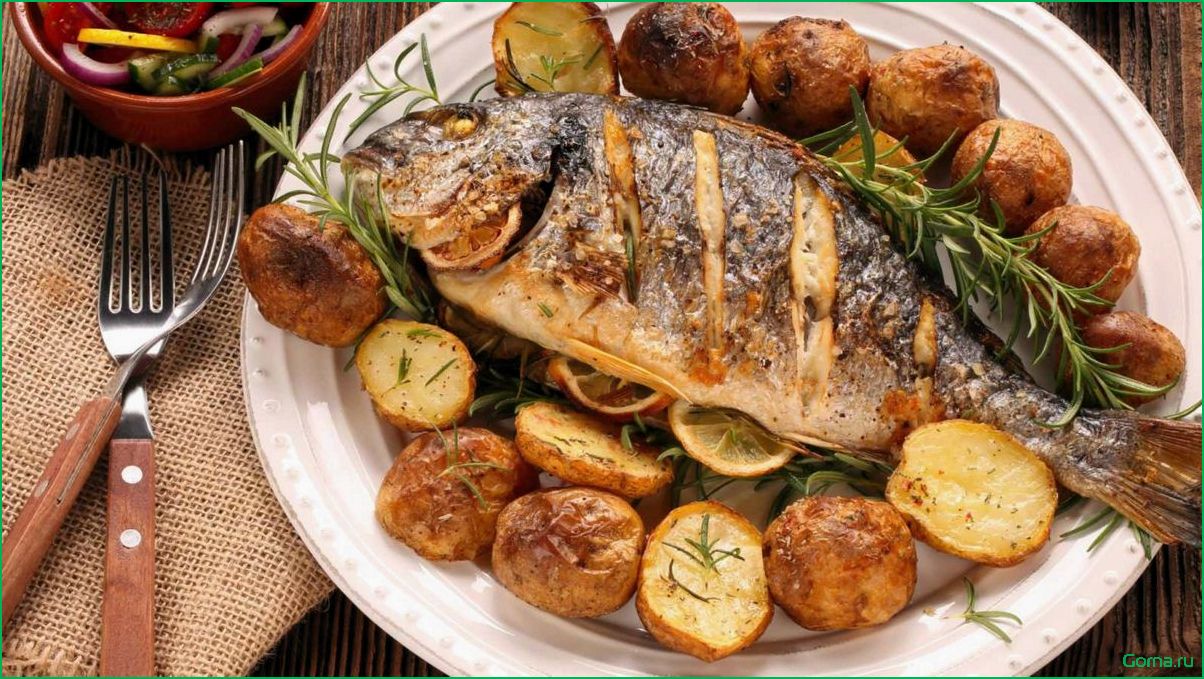 (вкусные, блюда, свежей, рыбы) Вкусные блюда из свежей рыбы