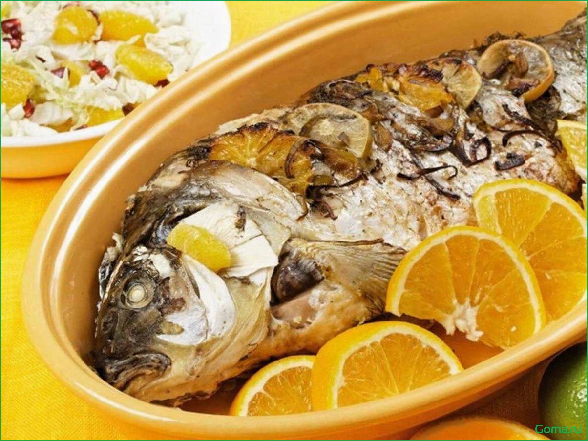 (блюда, рыбы) Блюда из рыбы лещ