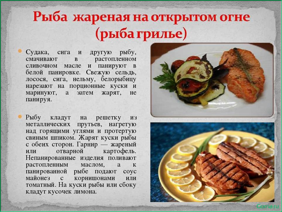 (блюда, рыбы, реферат) Блюда из рыбы: реферат