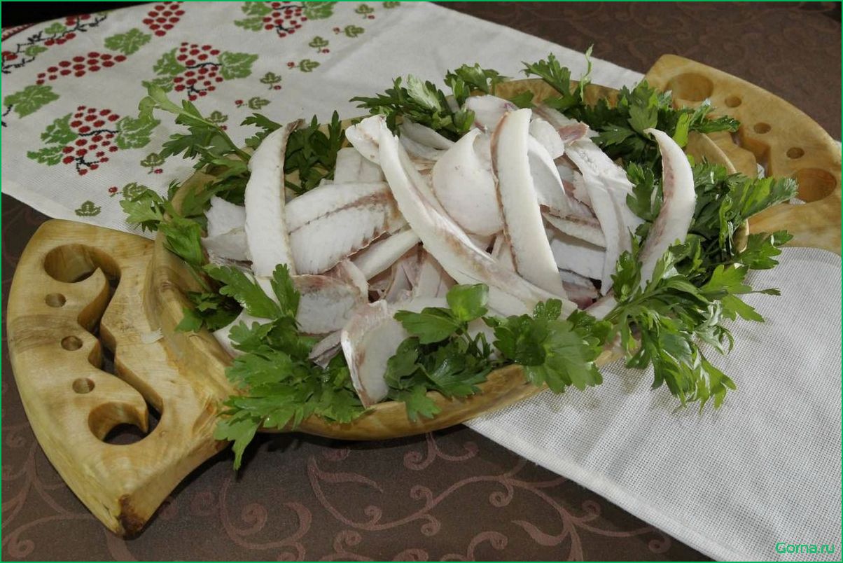 Блюда из рыбы севера
