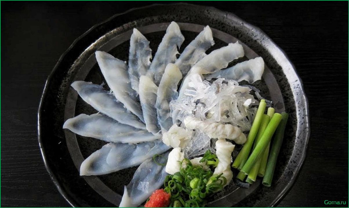 (блюда, рыбы, японской, кухне) Блюда из рыбы в японской кухне