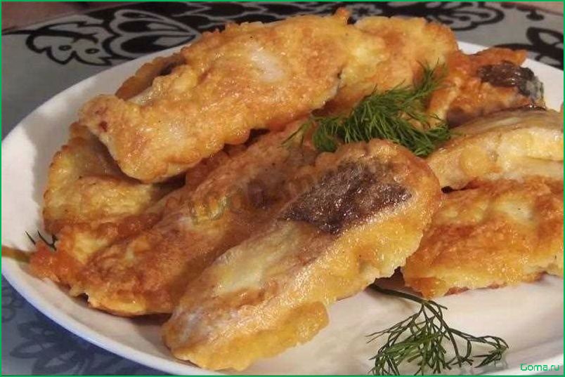 (блюда, рыбы) Блюда из рыбы хек