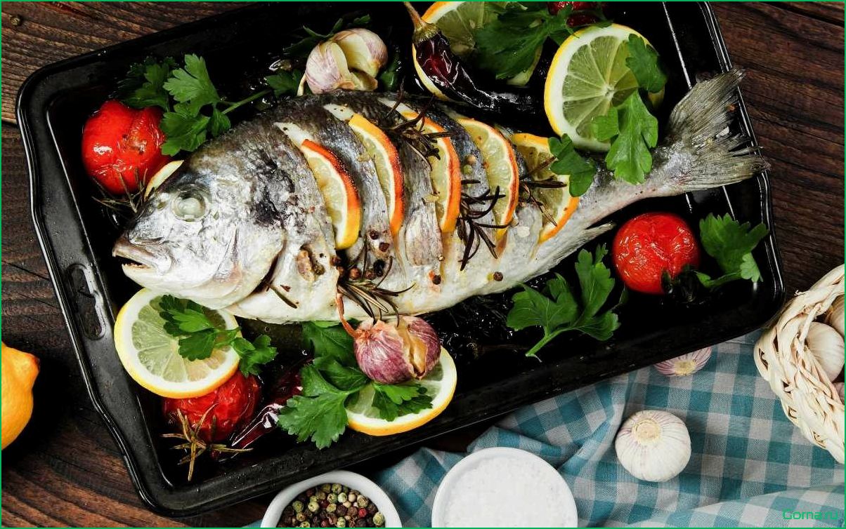 Вкусные блюда из рыбы в картинках