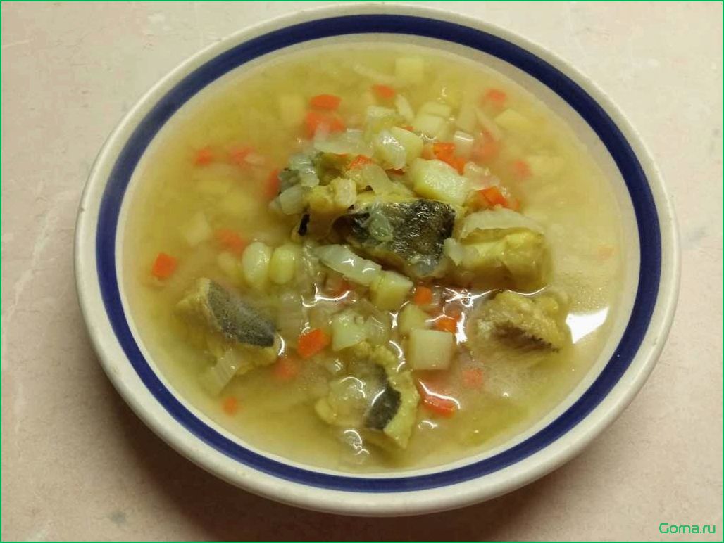 Рыбный суп с хеком