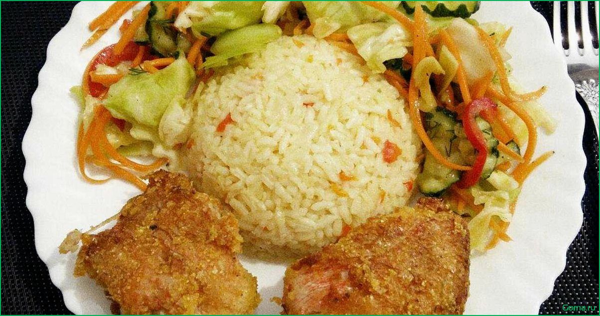Вкусное сочетание риса и свежей рыбы: идеальное блюдо для любителей морепродуктов