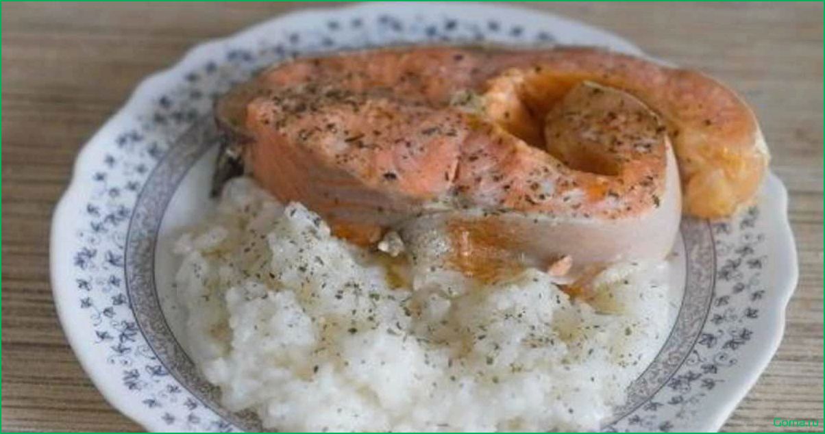 Вкусное сочетание риса и свежей рыбы: идеальное блюдо для любителей морепродуктов