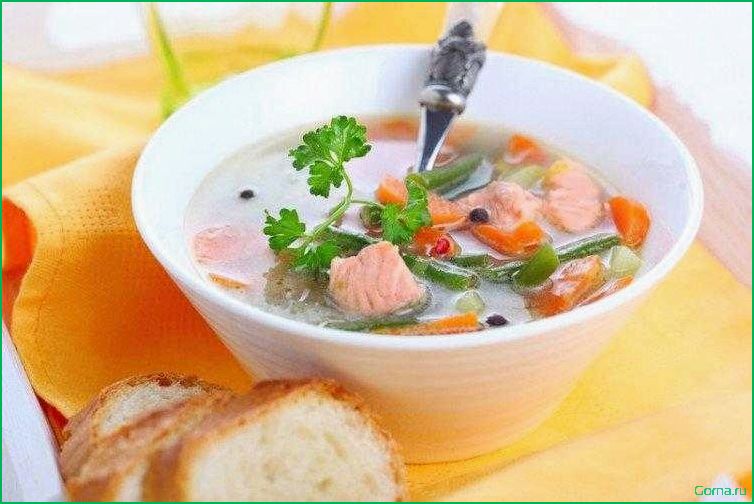 Рыбная уха без овощей