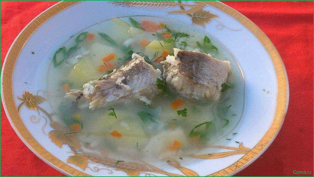 (рыбный, наваги) Рыбный суп из наваги
