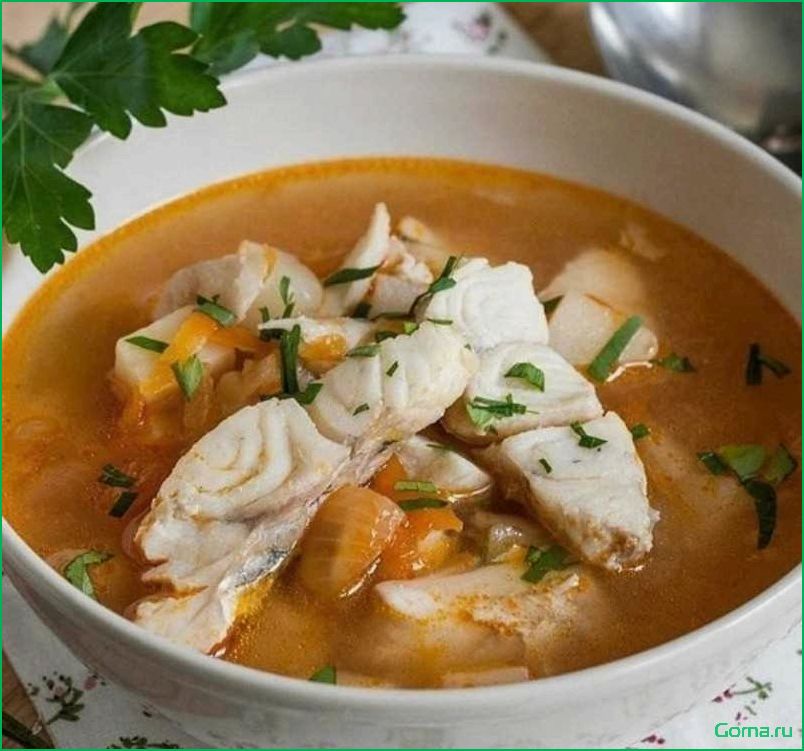 Рыбный суп из плотвы