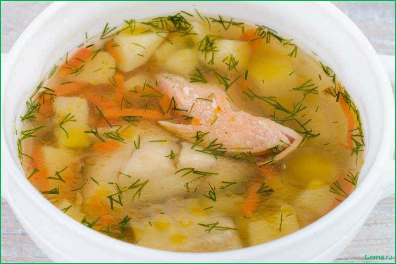 Вкусный рецепт рыбного супа с кабачками