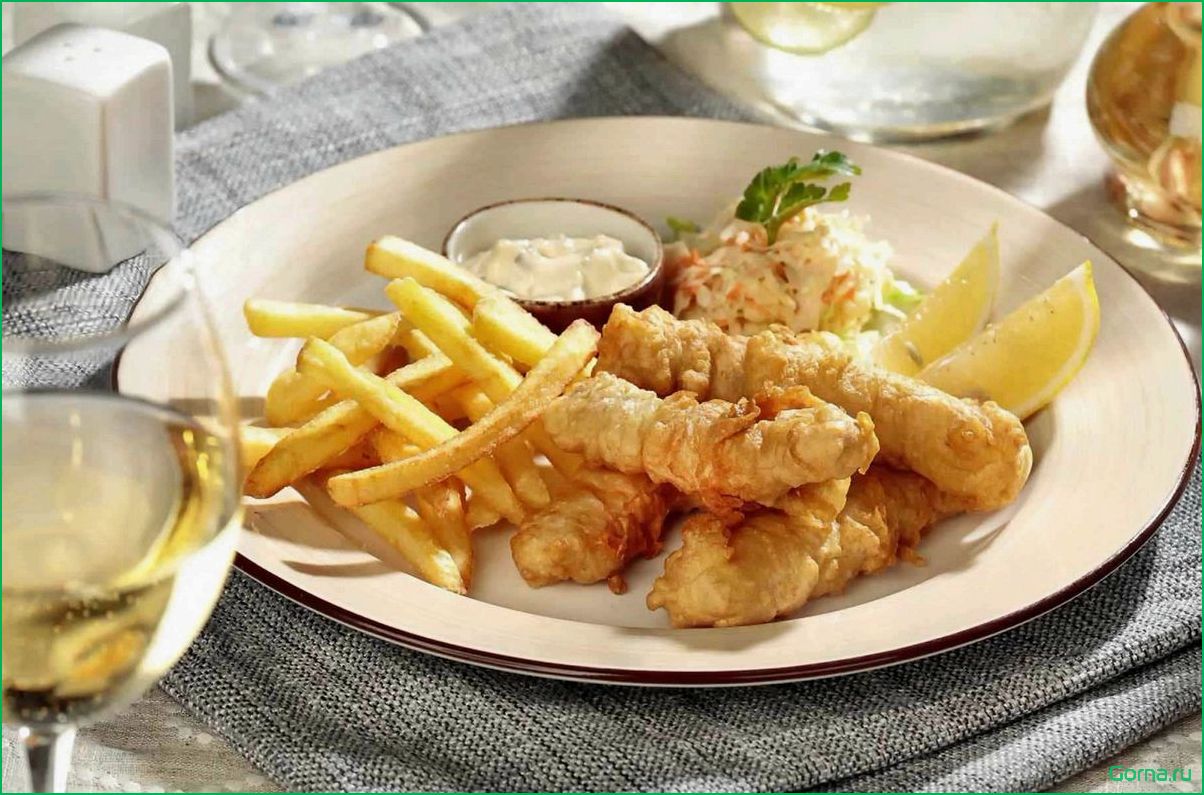 Рыба-чипсы — вкусное блюдо из морской рыбы!