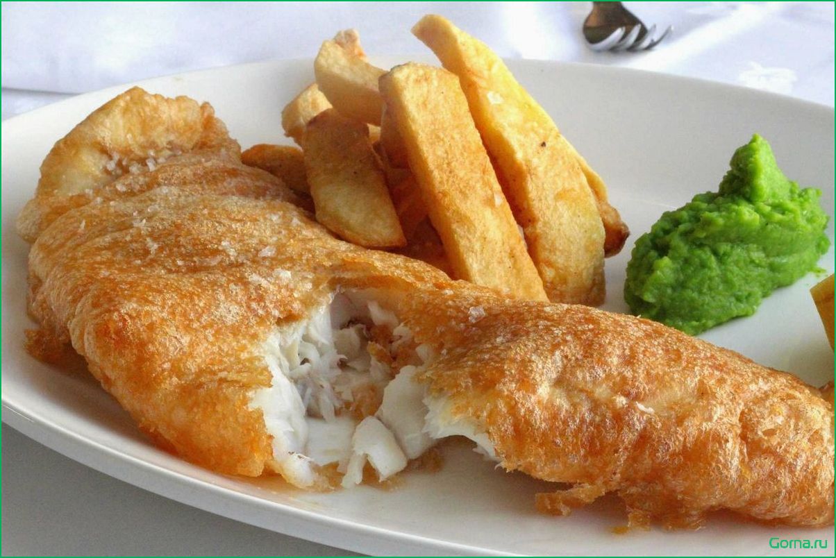 Рыба-чипсы — вкусное блюдо из морской рыбы!