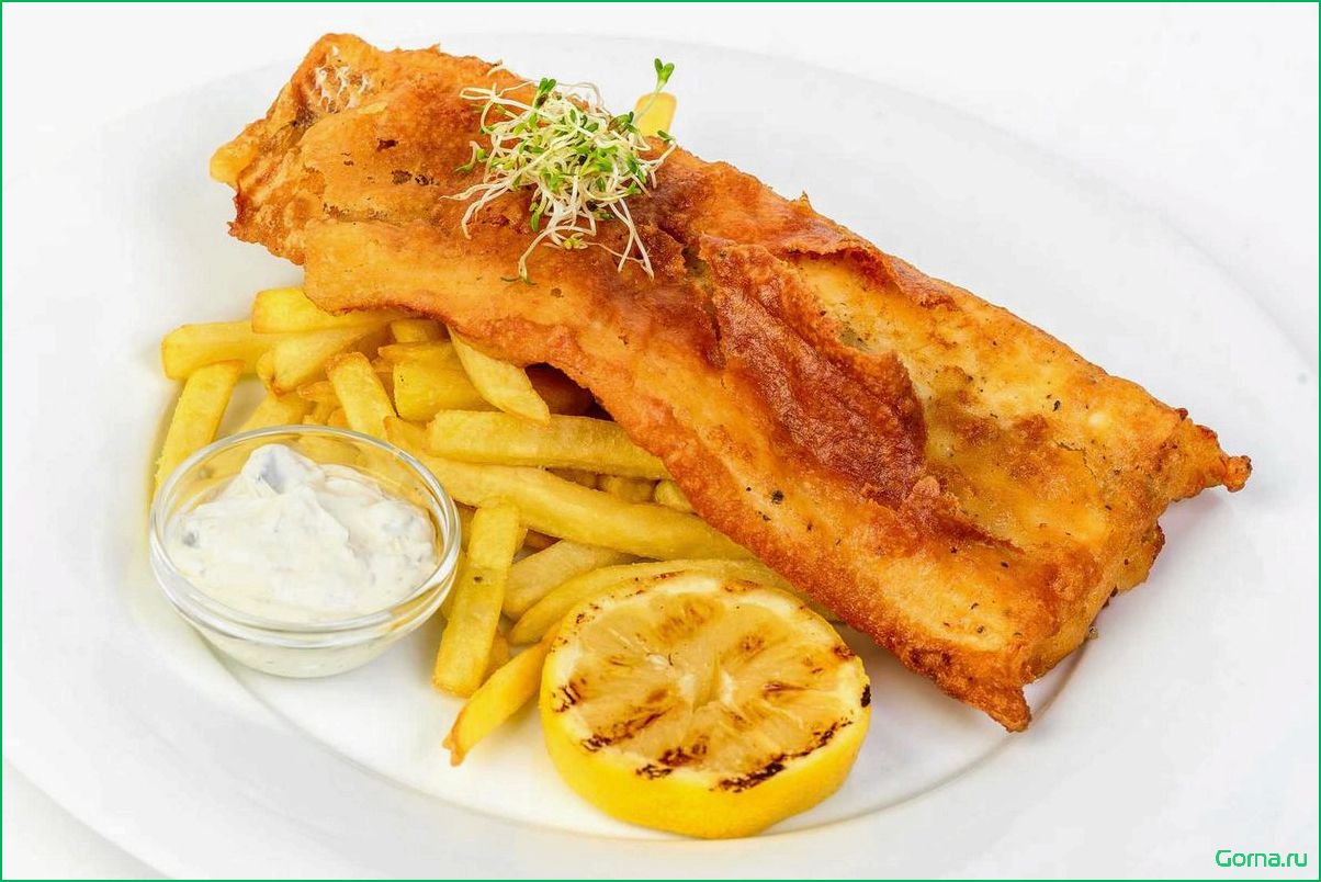 Рыба-чипсы — вкусное блюдо из морской рыбы!