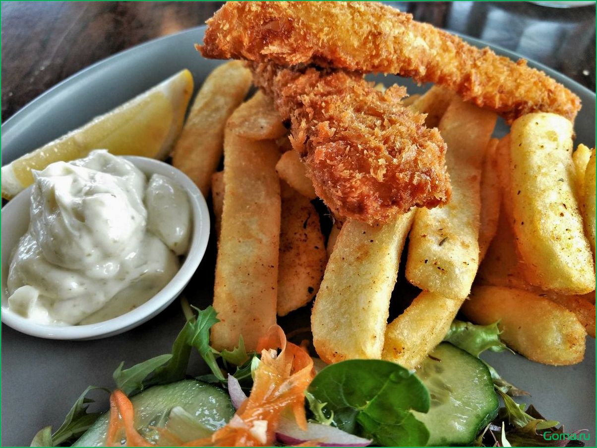 Рыба-чипсы — вкусное блюдо из морской рыбы!
