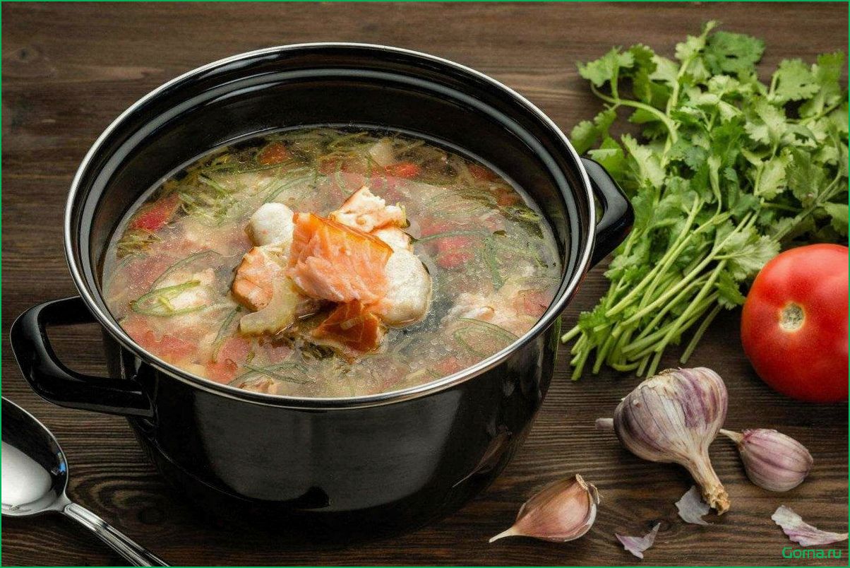 Рыбный суп с мясом