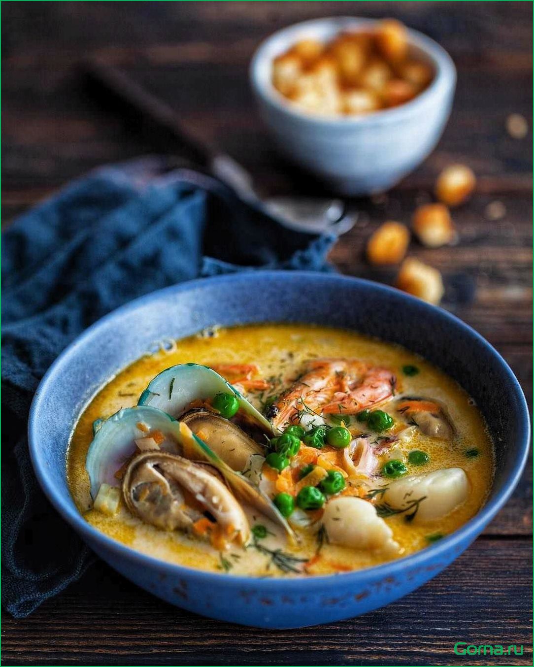 Наслаждайтесь богатым вкусом рыбной ухи с добавлением сыра