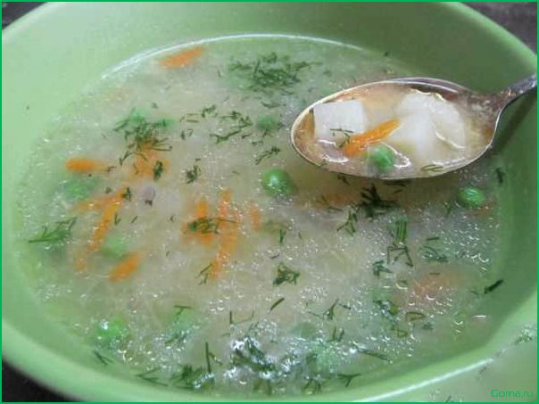 (рецепт, рыбного, супа, манкой) Рецепт рыбного супа с манкой