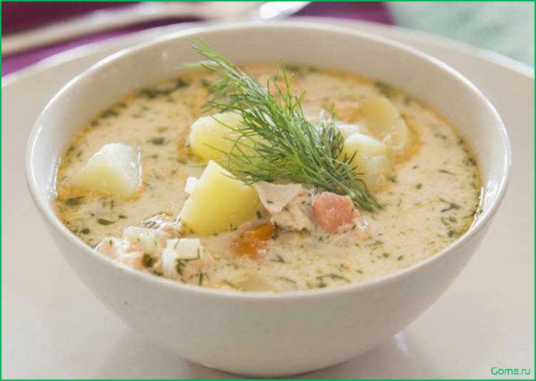 Рецепт приготовления вкусного и питательного рыбного супа с разнообразными ингредиентами
