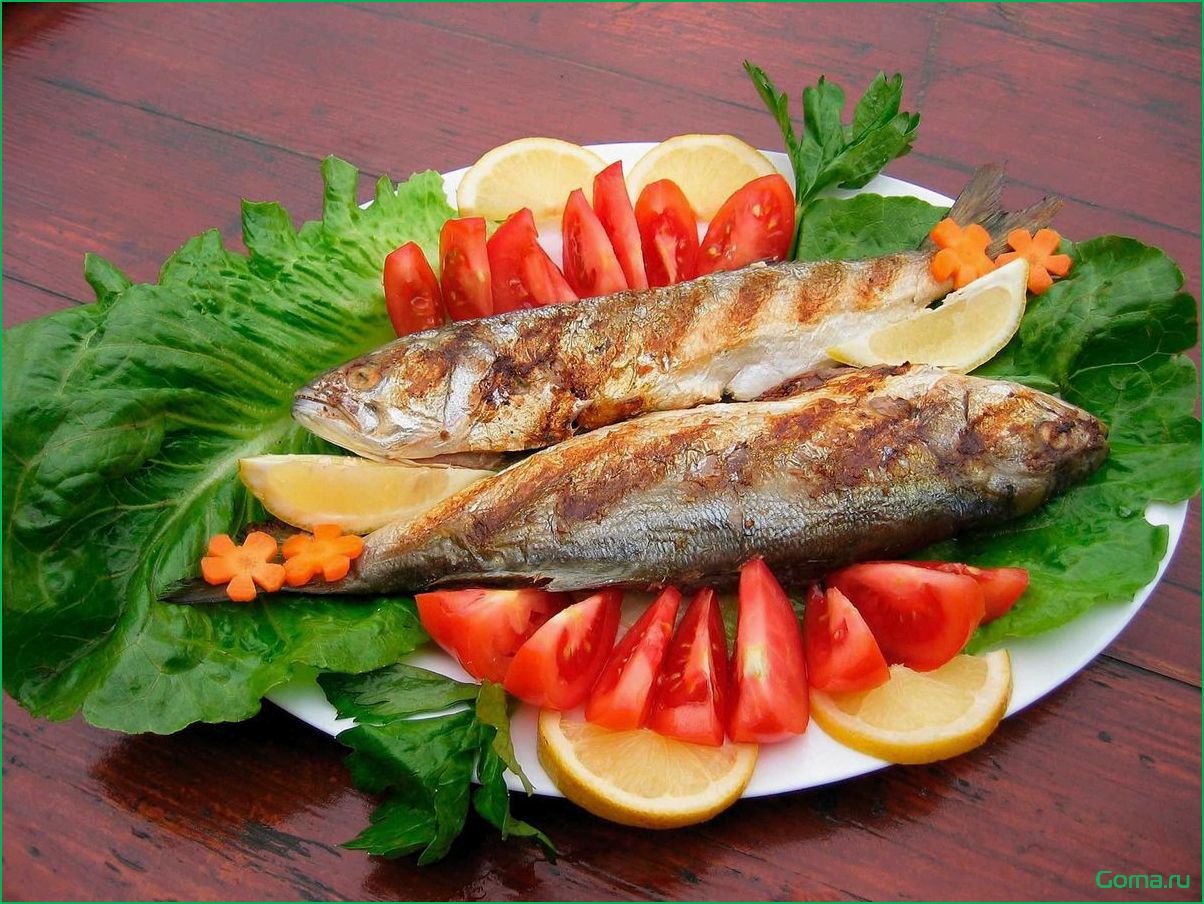 Как приготовить красивое рыбное блюдо