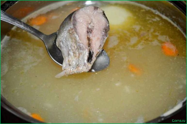 (рыбный, сардины) Рыбный суп из сардины