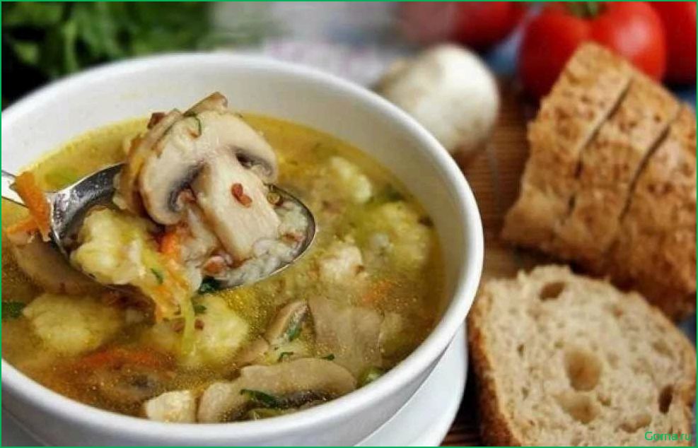 (рыбный, гречки) Рыбный суп из гречки