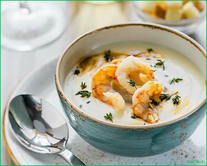 (рыбный, креветками) Рыбный суп с креветками