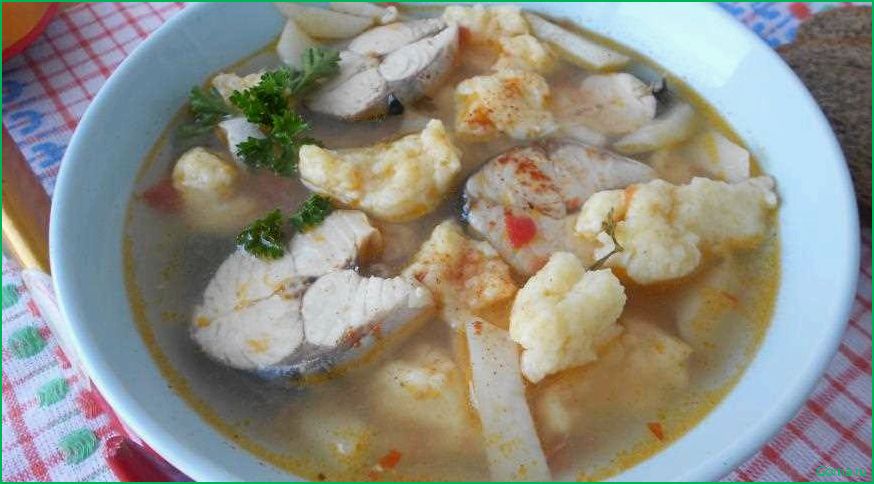 (приготовить, аппетитный, рыбный, клецками, домашних) Как приготовить аппетитный рыбный суп с клецками в домашних условиях