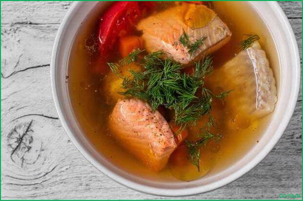 (рыбный, едим, дома) Рыбный суп едим дома
