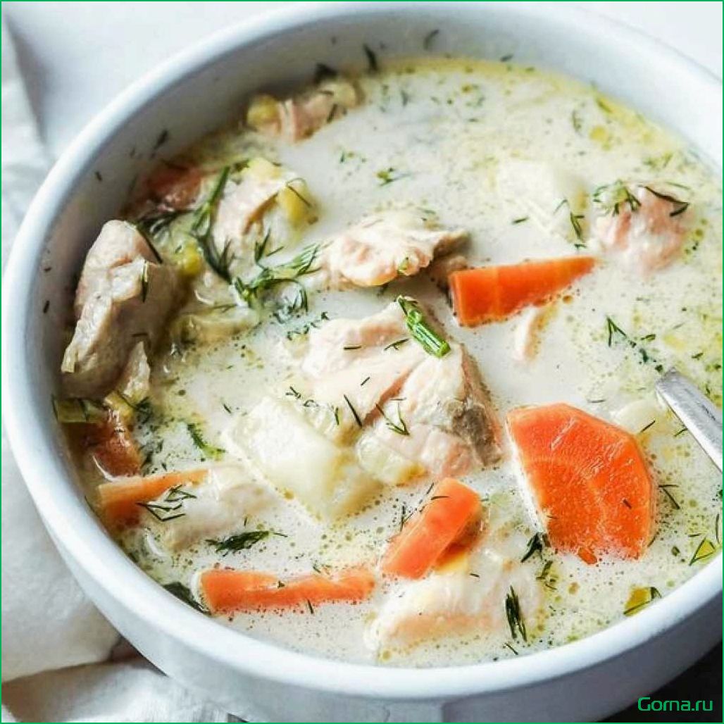 Рыбный суп с морковью