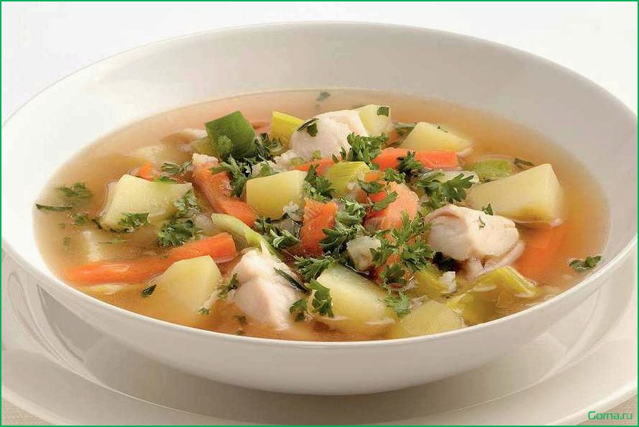 () Вкусный рыбный суп